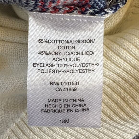 New with Tags Bluey Christmas Tree Holiday Sweater White Size 18 Months - Picture 8 of 9